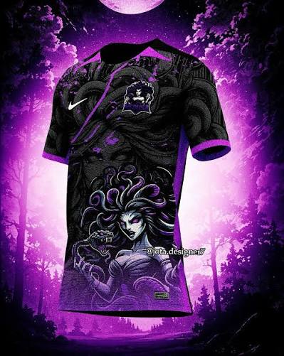 Camisa Medusa Roxa
